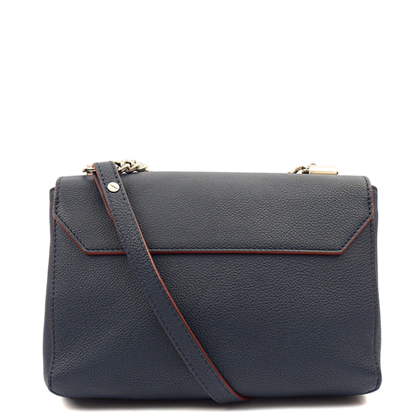 Louis Vuitton Cross Body Lock Me II BB in Blue, Leather — Alternate View 10