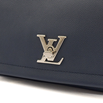 Louis Vuitton Cross Body Lock Me II BB in Blue, Leather — Alternate View 12
