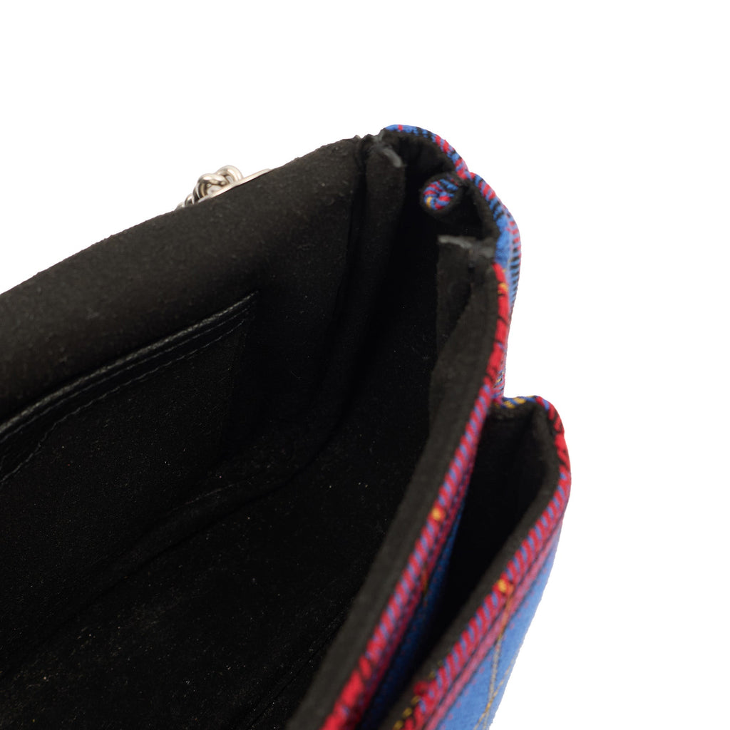 Mulberry Cross Body Darley Shoulder Bag  in Tartan, Canvas — Alternate View 11