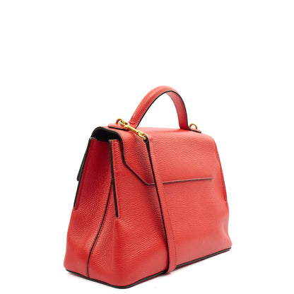 Mulberry Cross Body Seaton - Small in Red, Leather — Side View