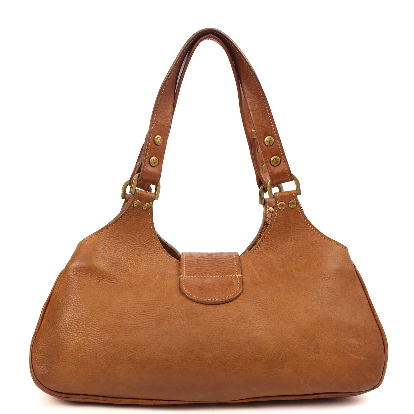 Mulberry Shoulder Bag Kensington in Oak, Leather — Top View
