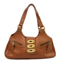 Mulberry Shoulder Bag Kensington in Oak, Leather — Front View