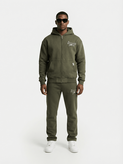 Legende Paris LND Tonal Jogger - Khaki — XS — Back View