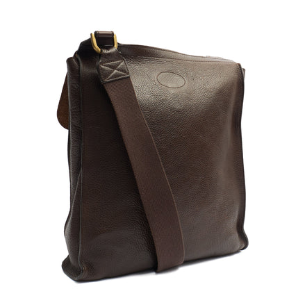 Mulberry Cross Body Antony - Large in Brown, Calfskin Leather — Back View