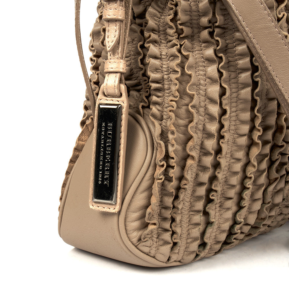 Burberry Tote Shoulder Bag in Grey, Leather — Alternate View 12