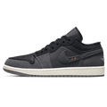 Air Jordan 1 Low SE Craft 'Inside Out - Black' — UK 3 | EU 35.5 | US 3.5 — Front View