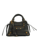 Balenciaga Mini Bag Neo Cagole XS in Black, Leather — Front View