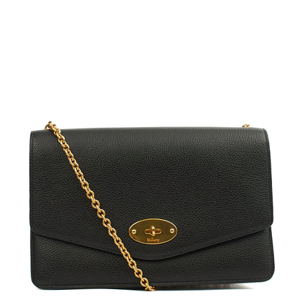 Mulberry Cross Body Darley in Black, Calfskin Leather — Alternate View 7