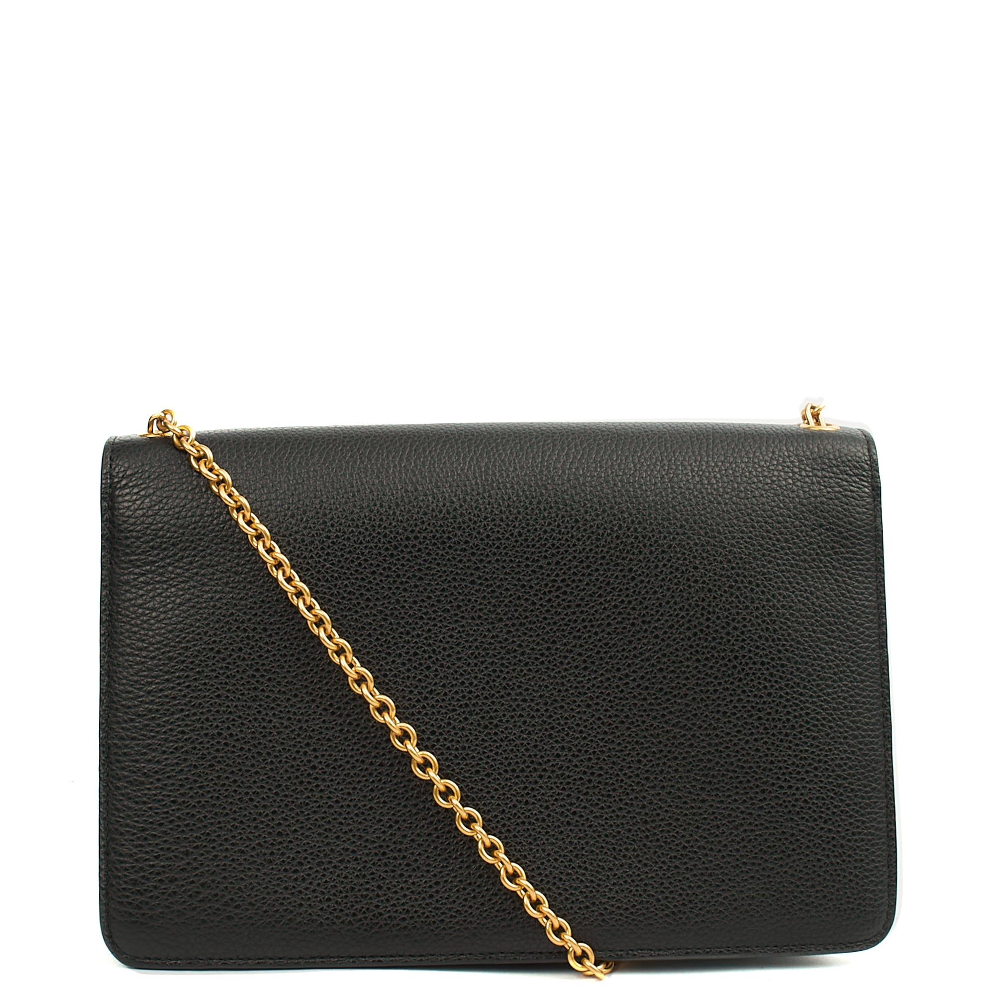Mulberry Cross Body Darley in Black, Calfskin Leather — Back View