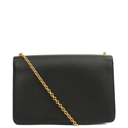 Mulberry Cross Body Darley in Black, Calfskin Leather — Back View