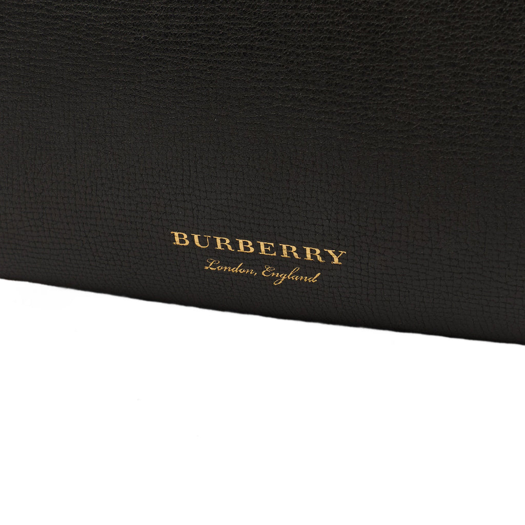 Burberry Cross Body Camberely- Small in Black, Leather — Side View