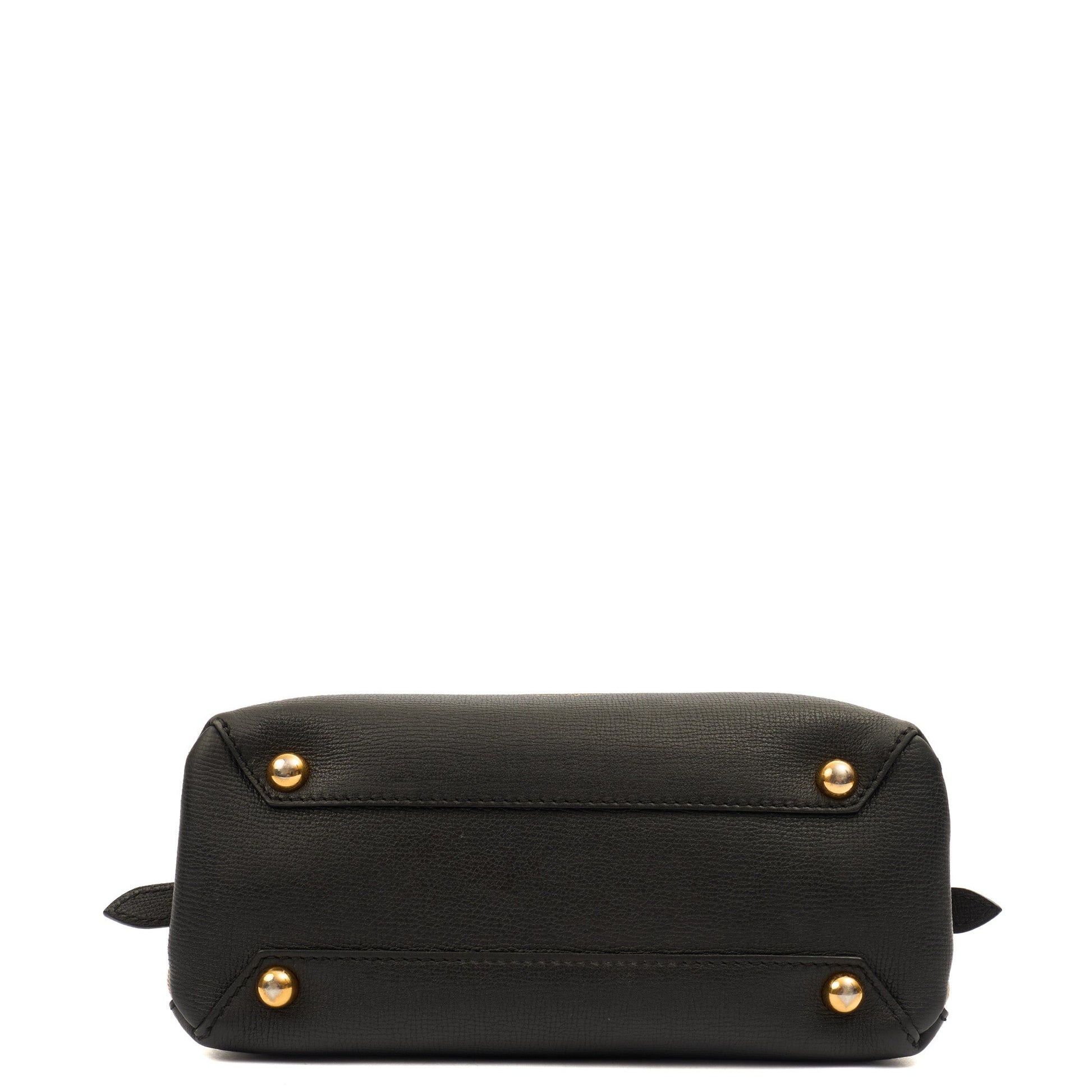 Burberry Cross Body Camberely- Small in Black, Leather — Detail View