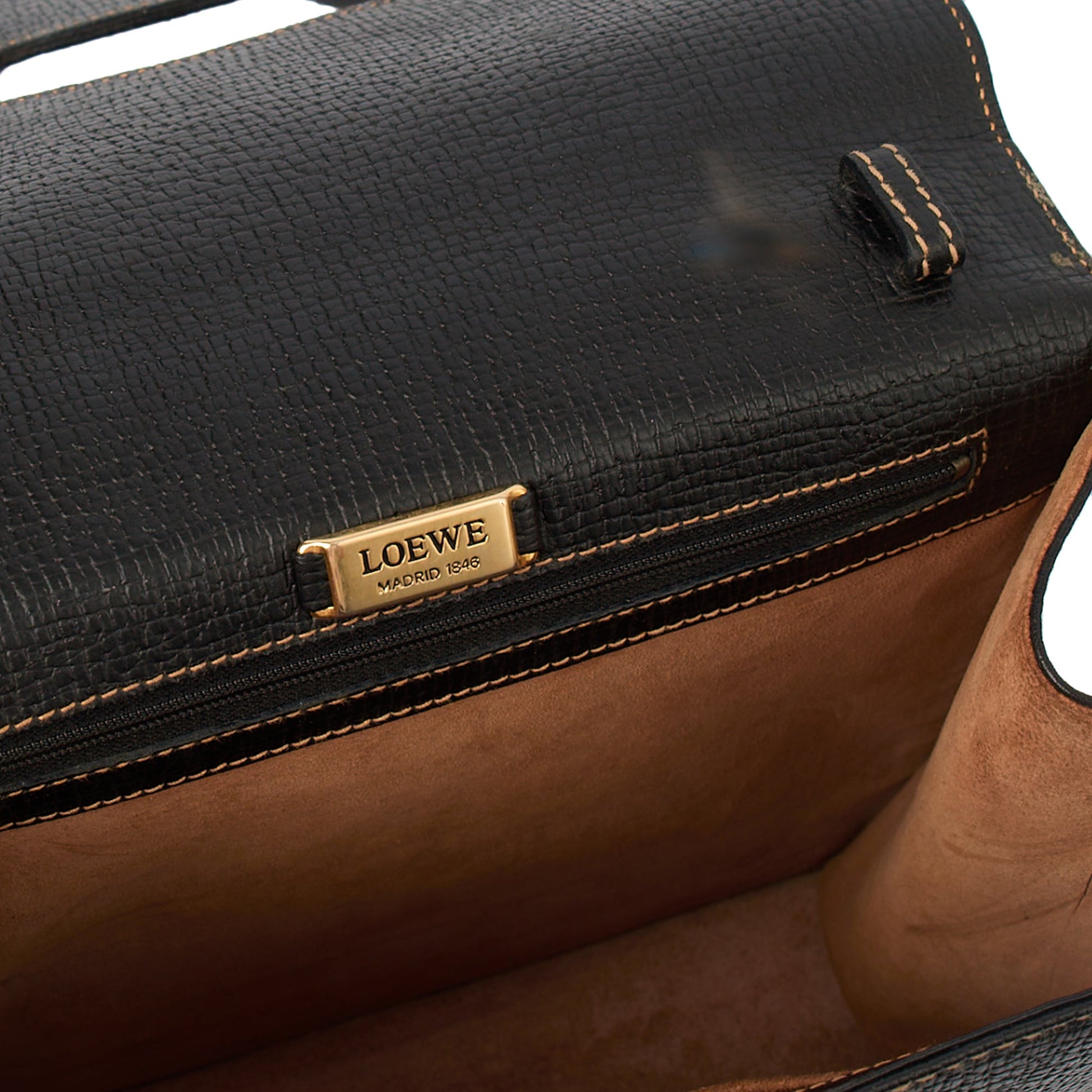 Loewe Top Handle Barcelona in Black, invalid — Alternate View 7
