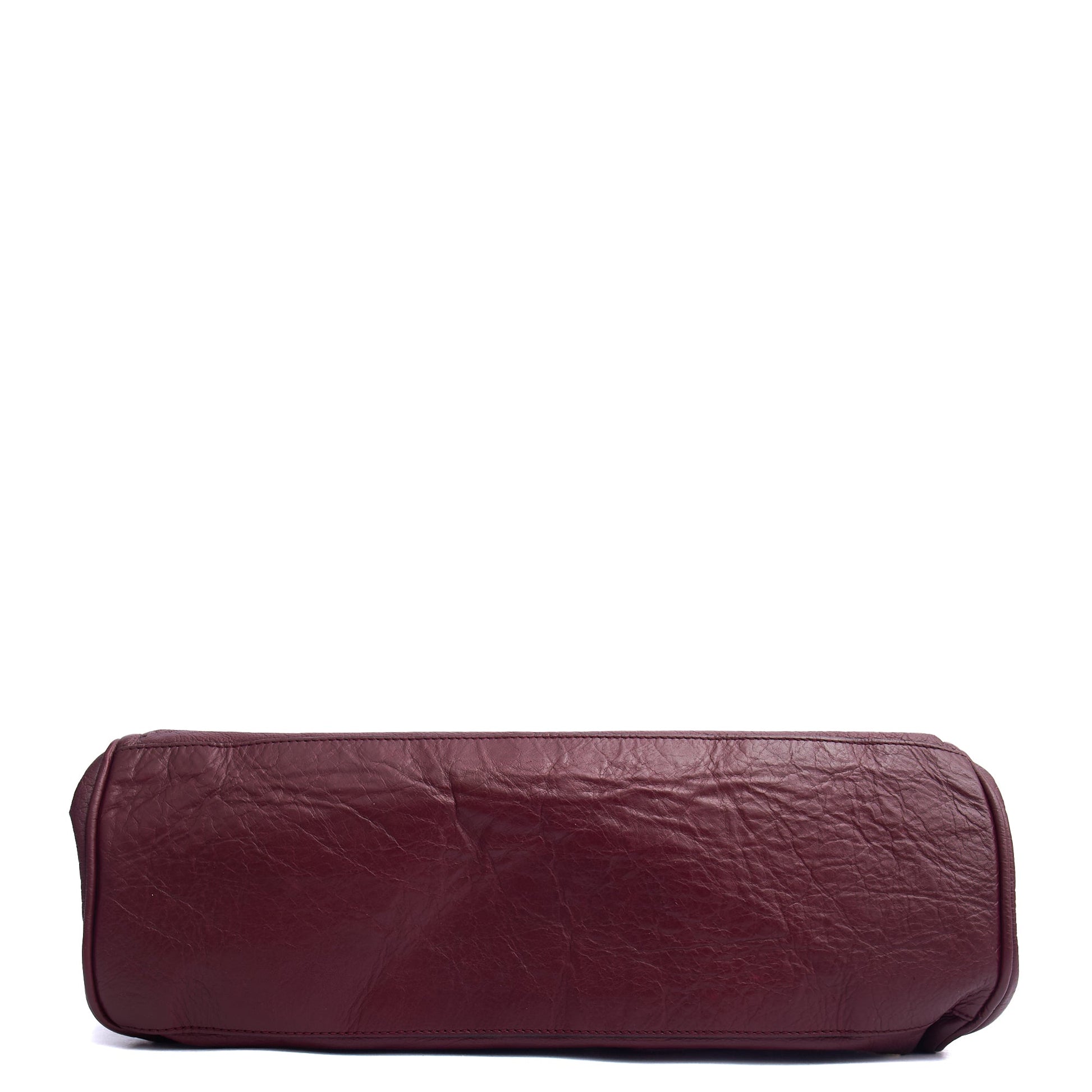 Mulberry Tote Alexa in Red, Calfskin Leather — Top View