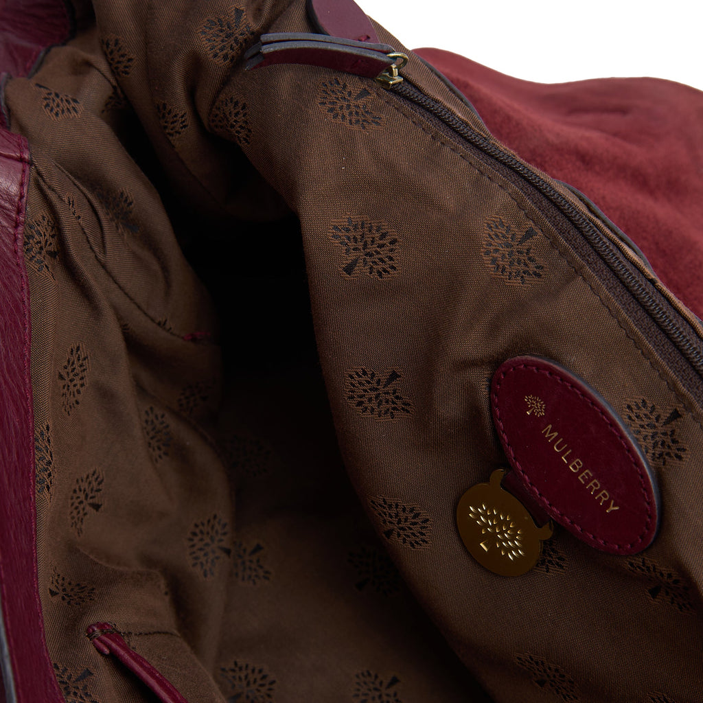 Mulberry Tote Alexa in Red, Calfskin Leather — Alternate View 11