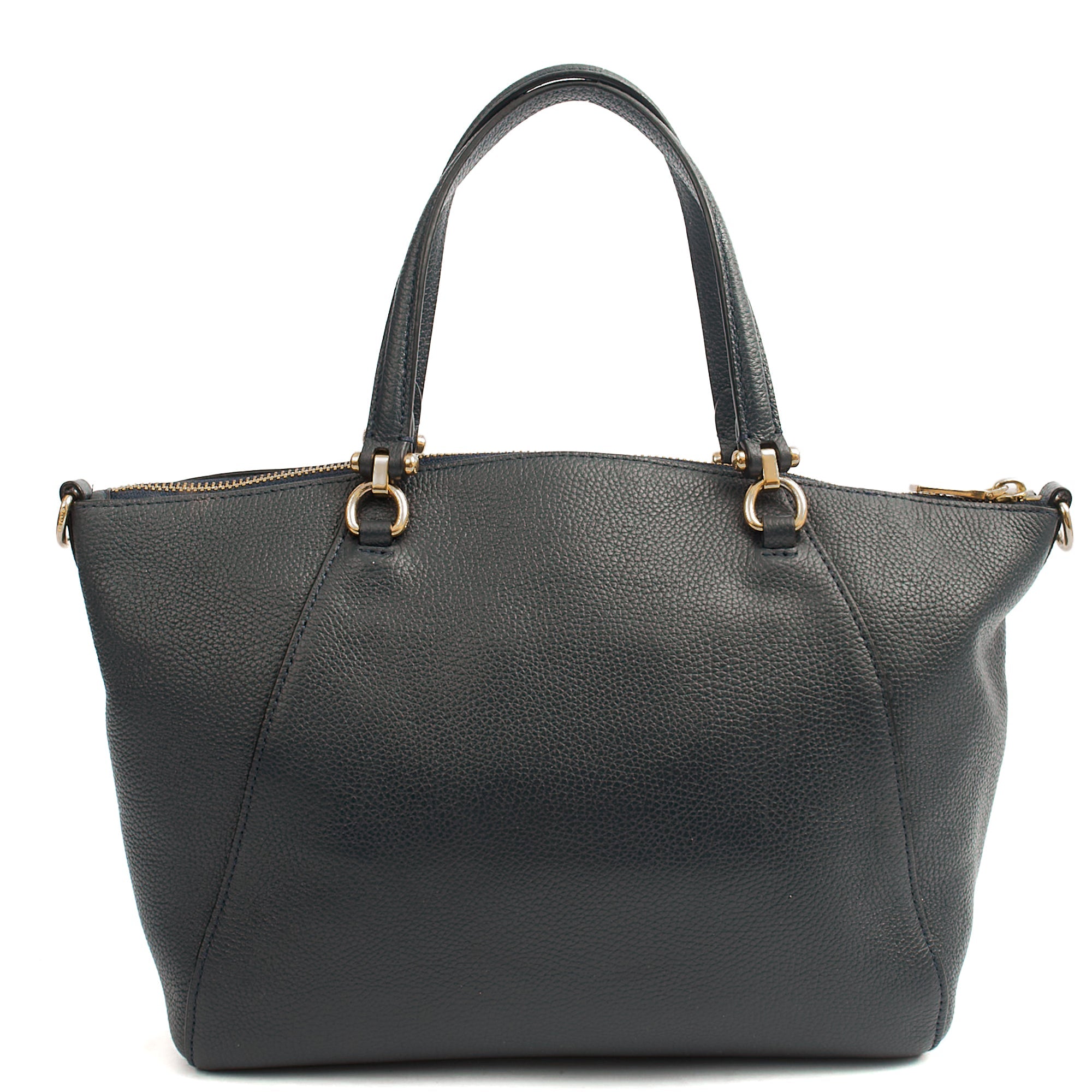 Coach Cross Body Prairie Satchel in Navy, Leather — Alternate View 9