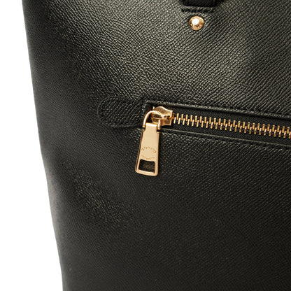 Coach Tote Gallery Tote in Black, Leather — Alternate View 7