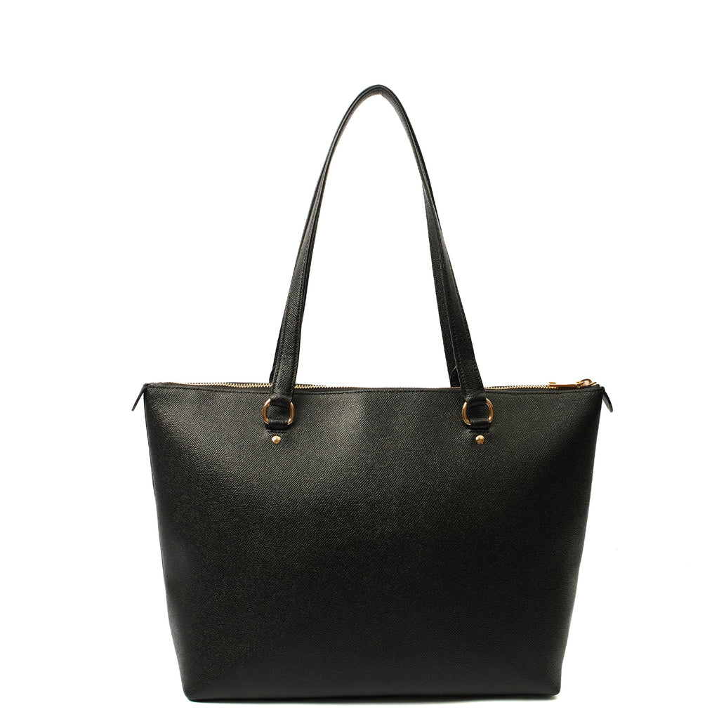 Coach Tote Gallery Tote in Black, Leather — Alternate View 11