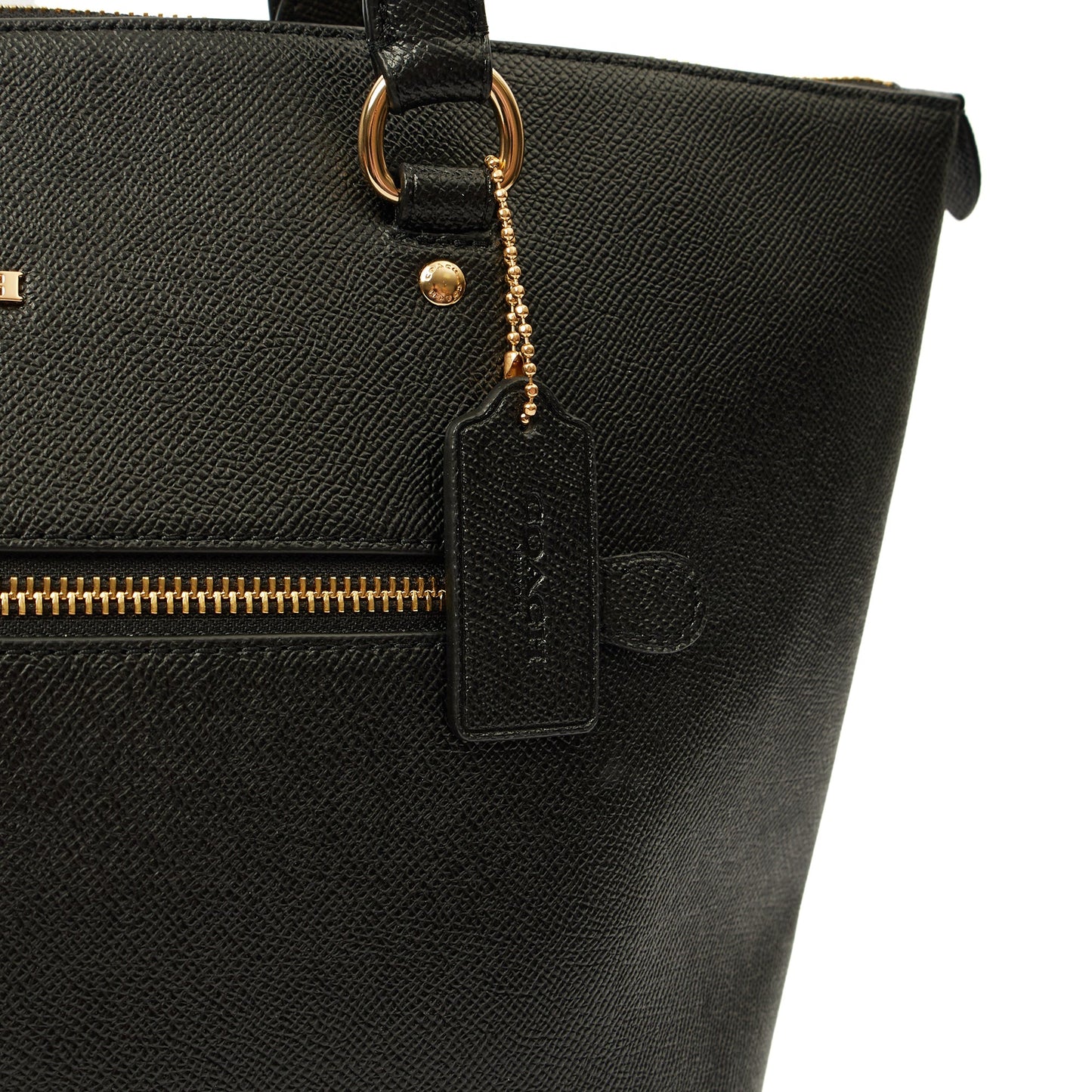 Coach Tote Gallery Tote in Black, Leather — Alternate View 13
