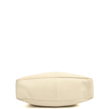 Gucci Tote Bamboo hobo in Cream, Leather — Top View