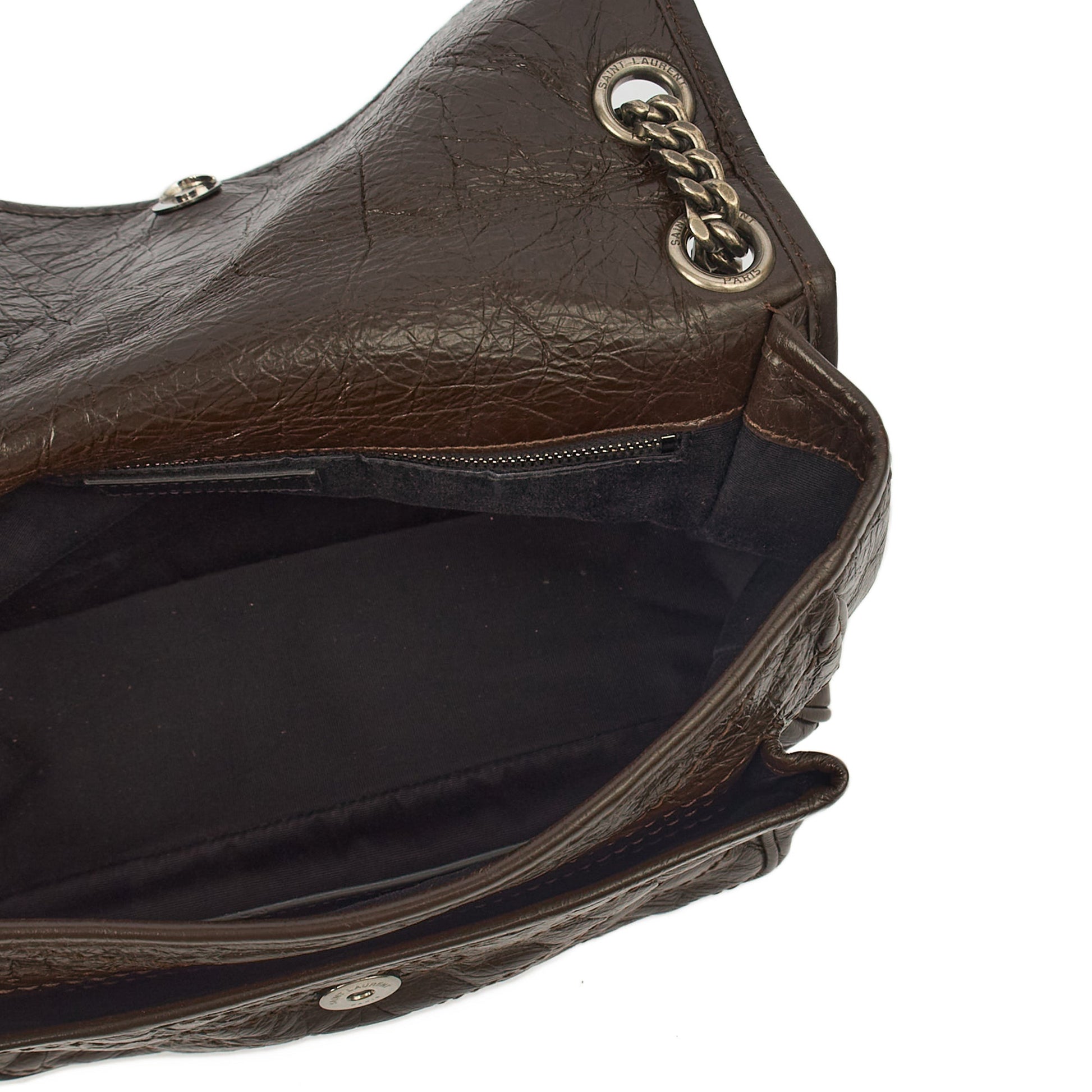 Saint Laurent Shoulder Bag Niki - Medium in Brown, Calfskin Leather — Alternate View 17