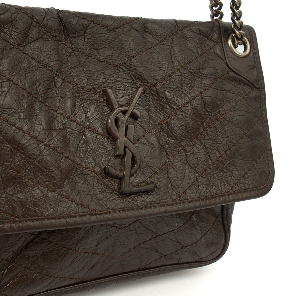 Saint Laurent Shoulder Bag Niki - Medium in Brown, Calfskin Leather — Alternate View 18