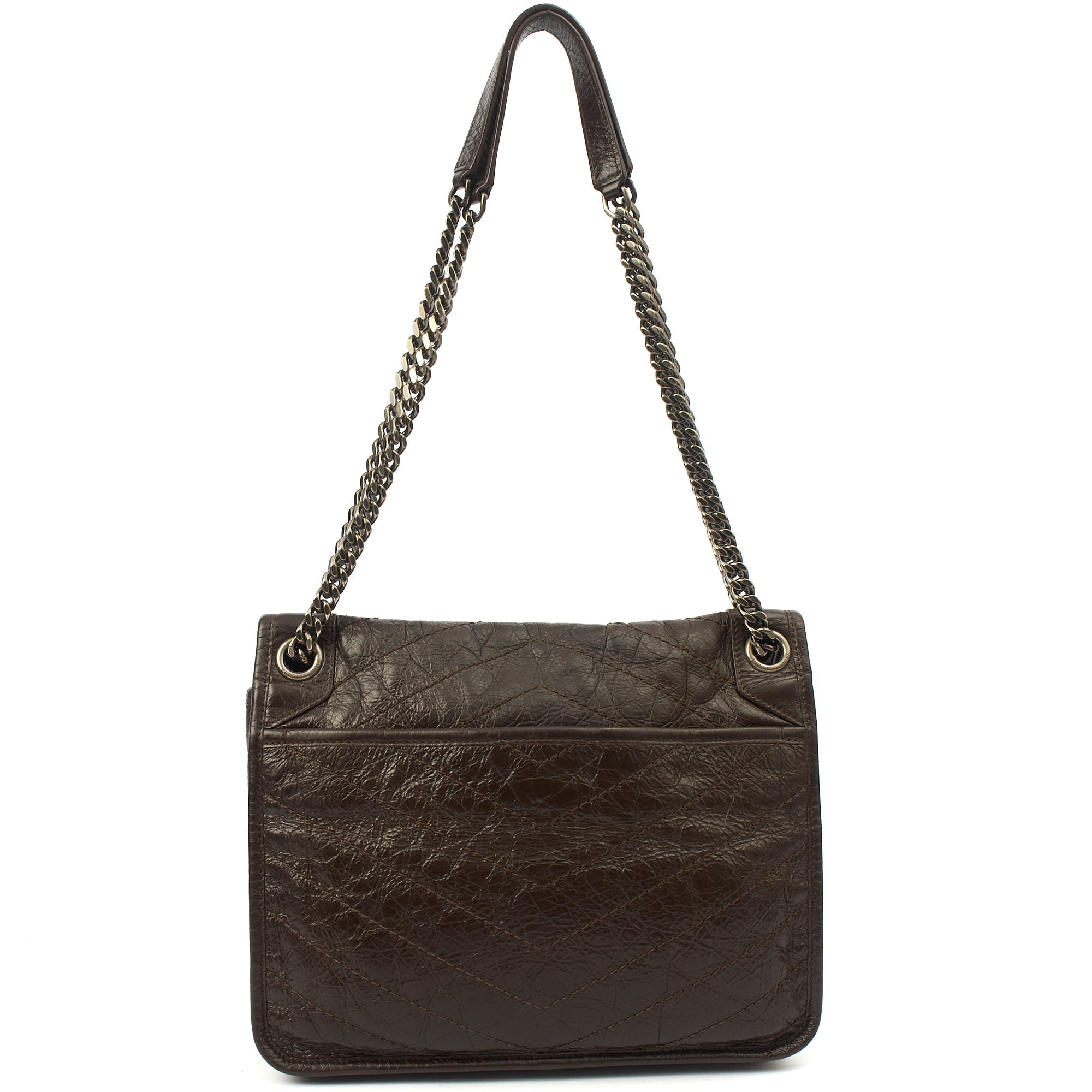 Saint Laurent Shoulder Bag Niki - Medium in Brown, Calfskin Leather — Alternate View 15