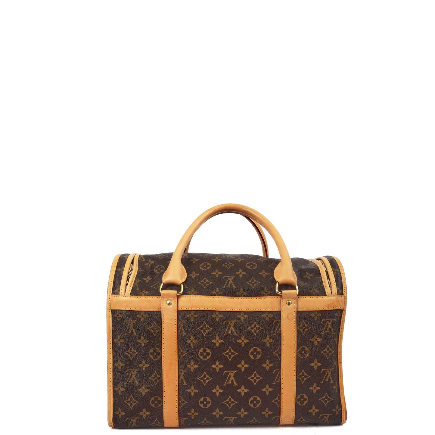 Louis Vuitton Other Dog Carrier 50 in Monogram, Canvas — Back View