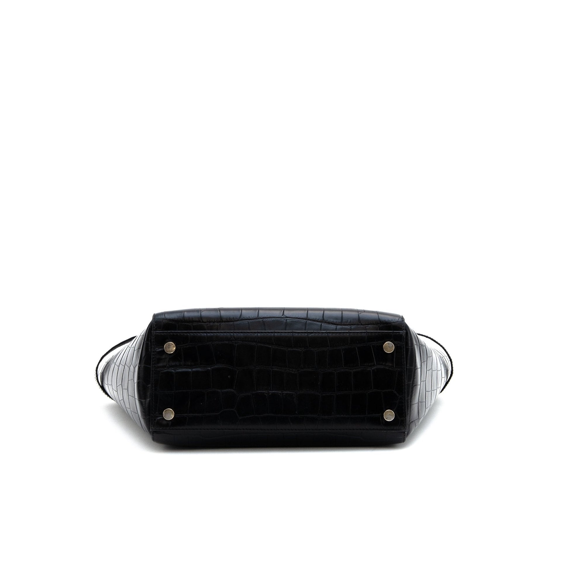 Aspinal of London Tote Marylebone Shoulder Bag - Small in Black, Leather — Lifestyle View