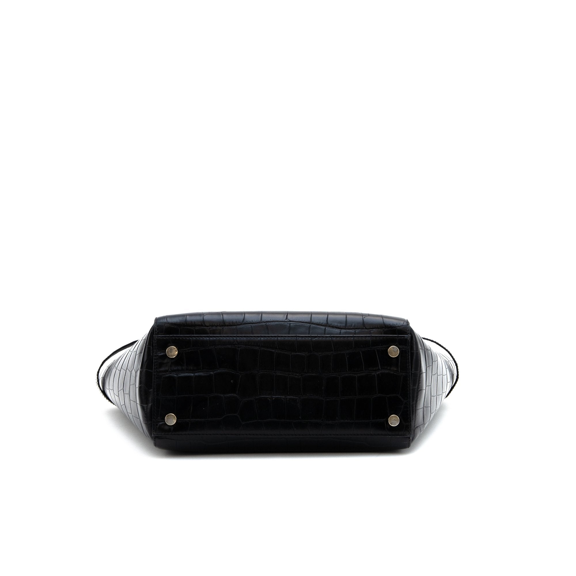 Aspinal of London Tote Marylebone Shoulder Bag - Small in Black, Leather — Lifestyle View