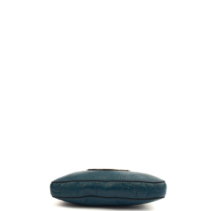 Mulberry Shoulder Bag Daria Pouch in Blue, Leather — Top View