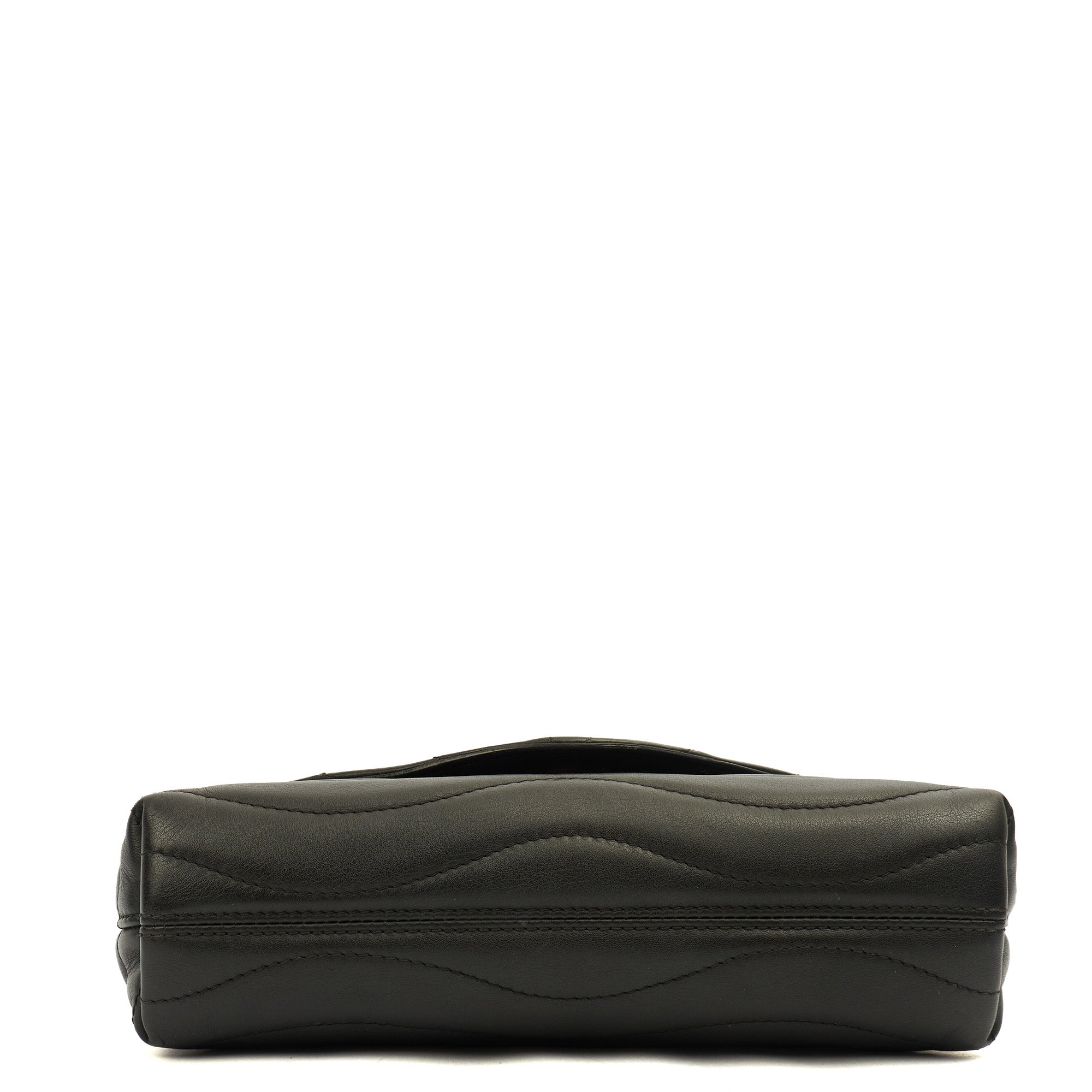 Louis Vuitton Shoulder Bag New Wave PM Chain Bag  in Black, Leather — Detail View