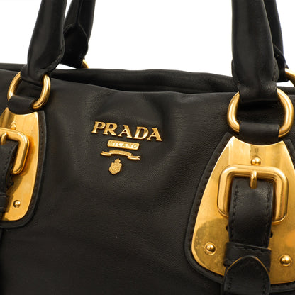 Prada Cross Body Shoulder Bag in Black, Leather — Alternate View 8