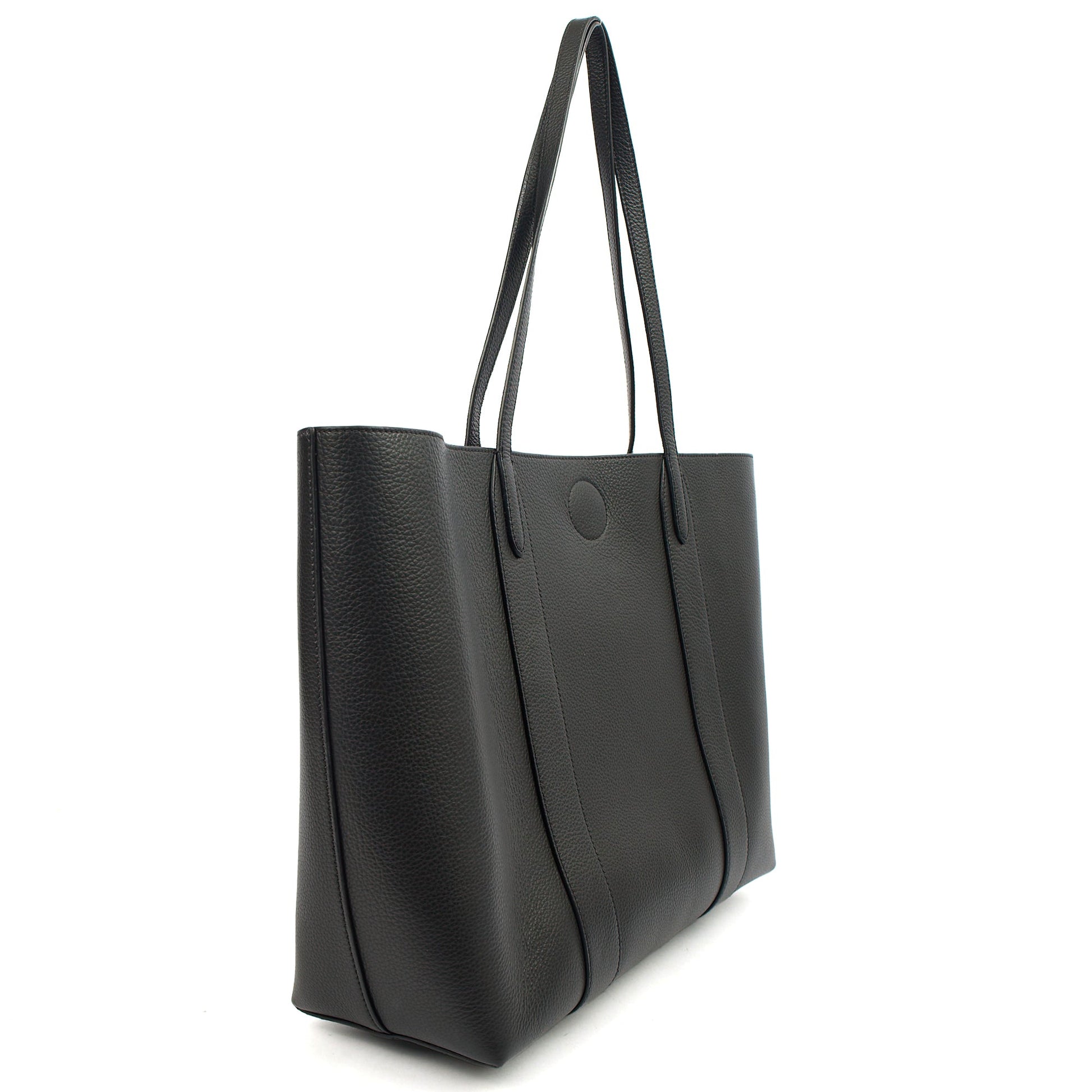 Mulberry Tote Bayswater Tote in Black, Leather — Top View