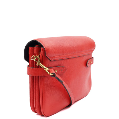 Mulberry Cross Body Belted Bayswater Satchel  in Scarlett, Calfskin Leather — Alternate View 8