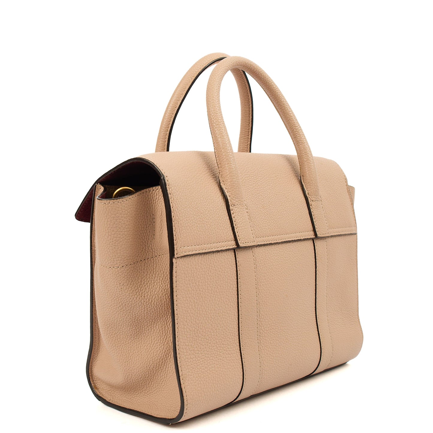 Mulberry Top Handle Bayswater with Strap- Small in Rose Water, Calfskin Leather — Alternate View 9