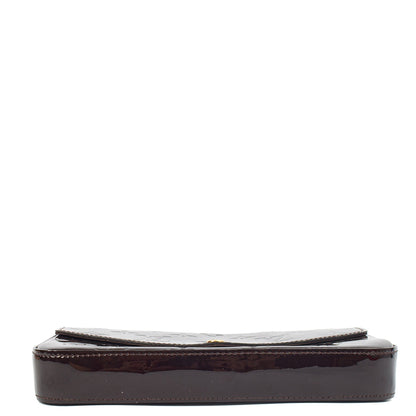 Louis Vuitton Cross Body Felicie Pochette in Amarante, Vernis — Alternate View 13