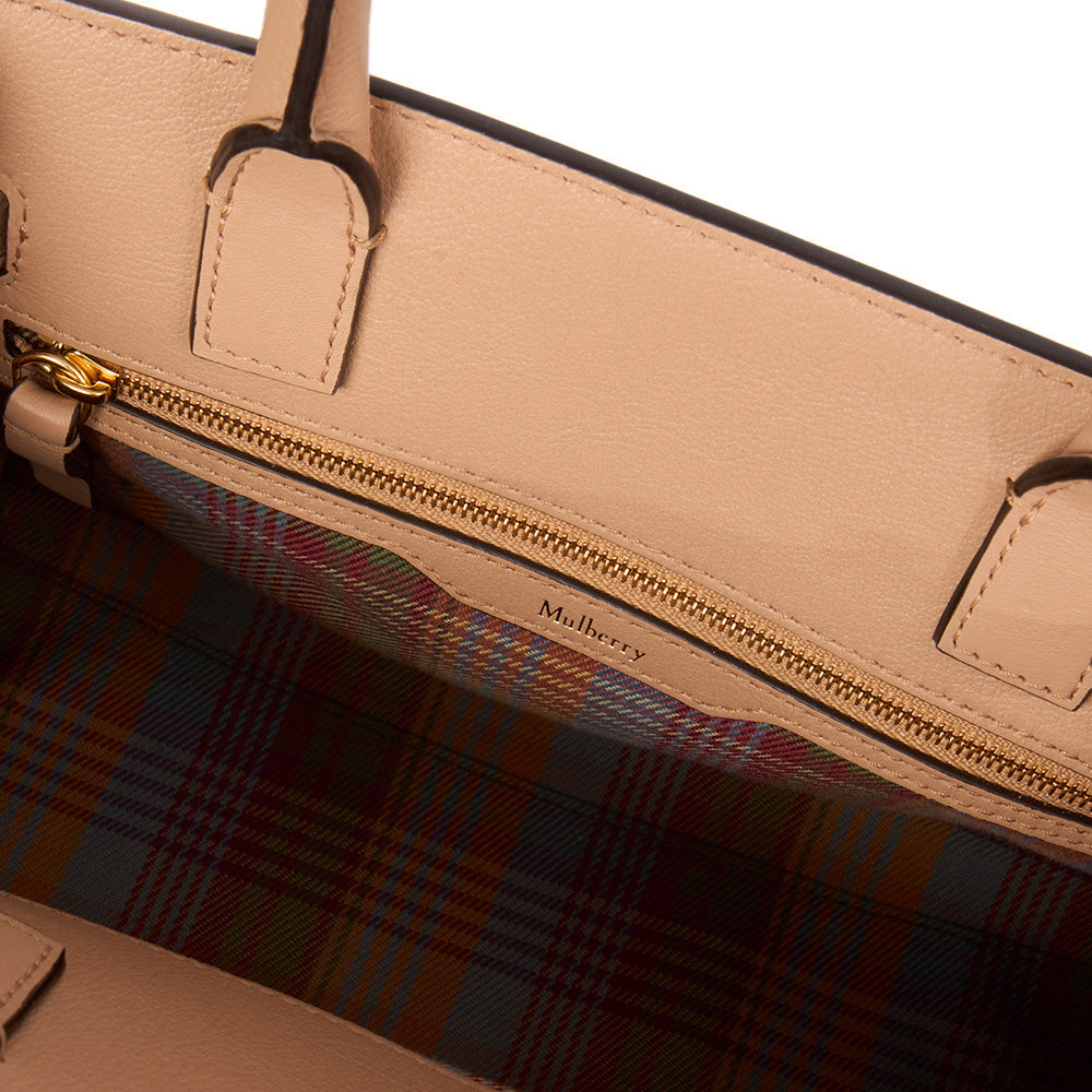 Mulberry Top Handle Belted Bayswater in Putty, Calfskin Leather — Alternate View 14