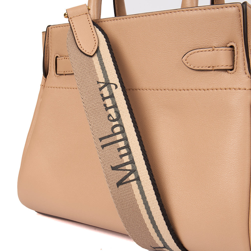 Mulberry Top Handle Belted Bayswater in Putty, Calfskin Leather — Alternate View 12