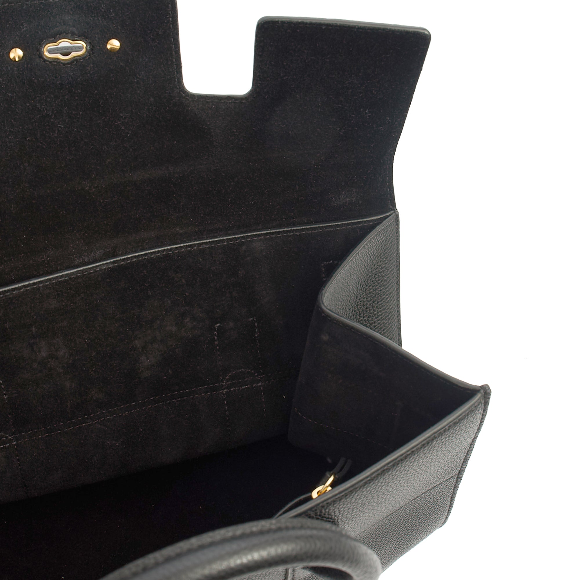 Mulberry Tote Bayswater with Strap in Black, Calfskin Leather — Alternate View 17