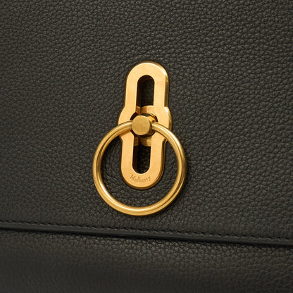 Mulberry Cross Body Amberley in Black, Calfskin Leather — Lifestyle View