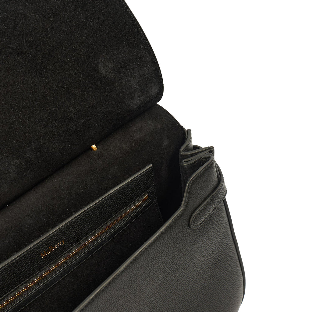 Mulberry Cross Body Amberley in Black, Calfskin Leather — Alternate View 8