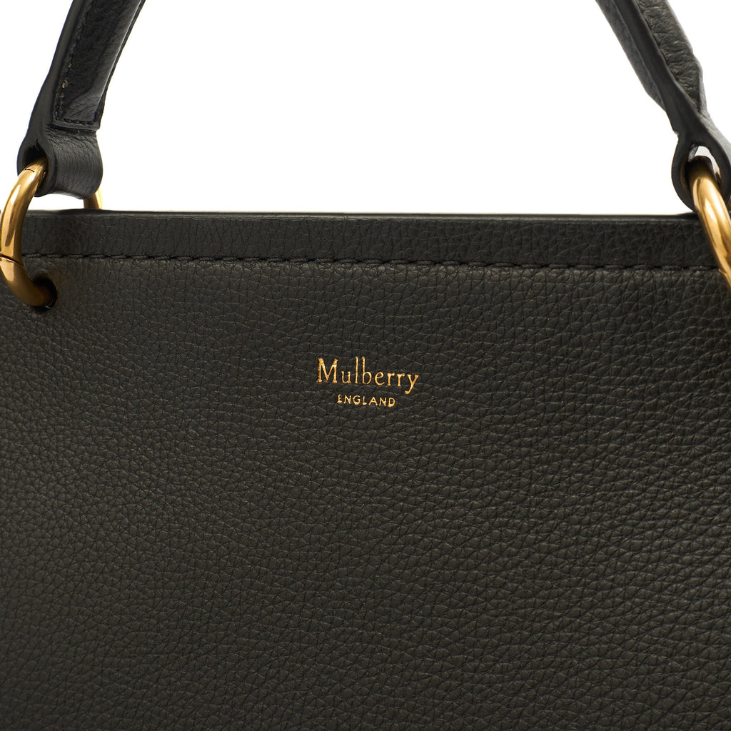 Mulberry Cross Body Amberley in Black, Calfskin Leather — Alternate View 7