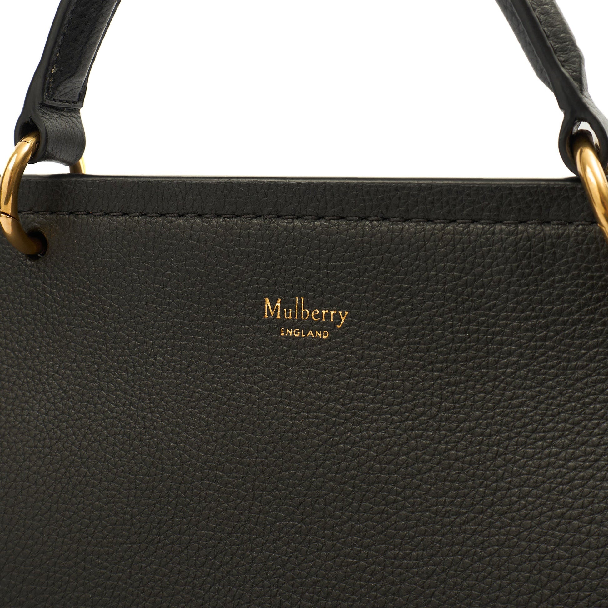 Mulberry Cross Body Amberley in Black, Calfskin Leather — Alternate View 7