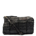 Miu Miu Tote Shoulder Bag in Black, Leather — Front View