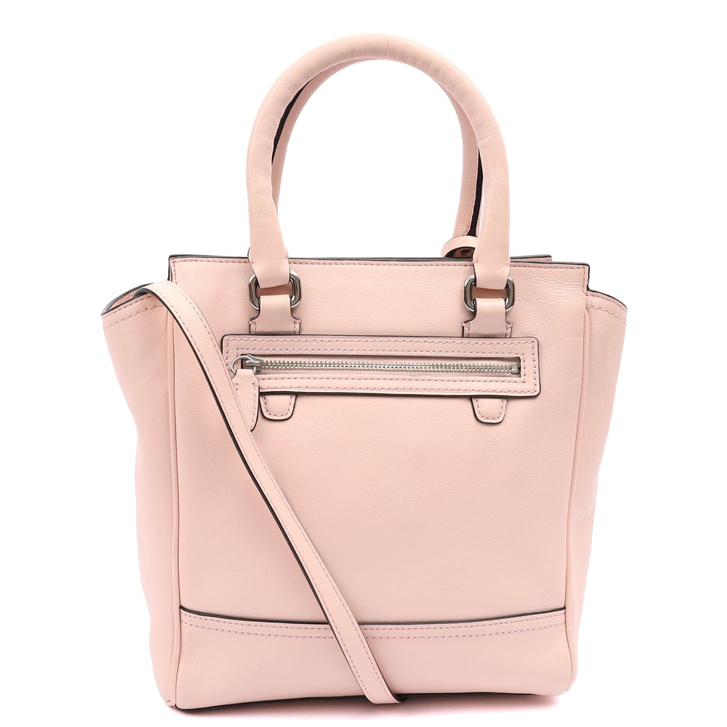 Coach Tote Legacy Shoulder Bag in Pink, Leather — Alternate View 9
