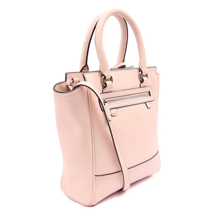 Coach Tote Legacy Shoulder Bag in Pink, Leather — Alternate View 8
