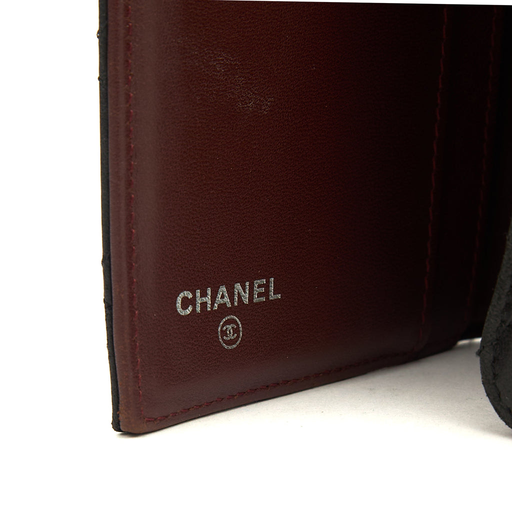Chanel Purse Classic Long Flap Wallet in Black, Lambskin Leather — Alternate View 28