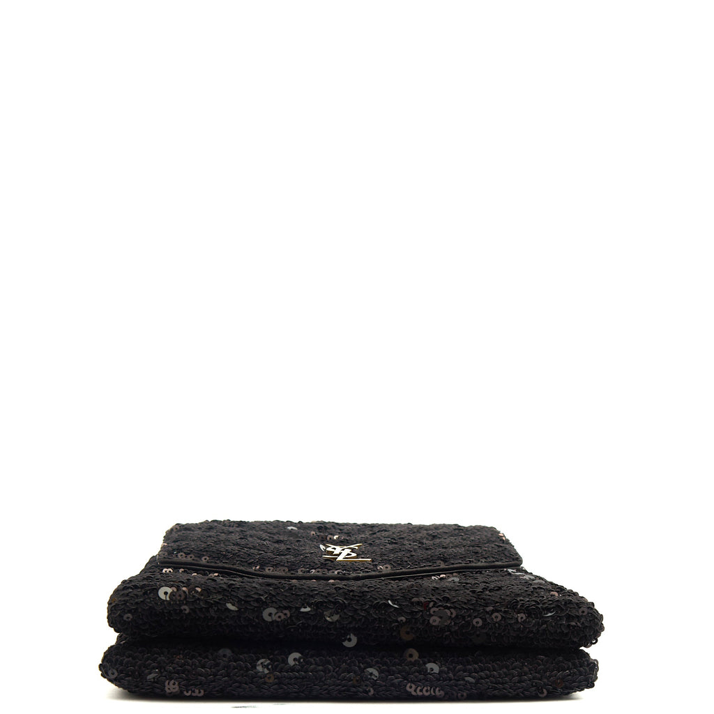 Saint Laurent Cross Body Shoulder Bag in Brown, Leather — Alternate View 10