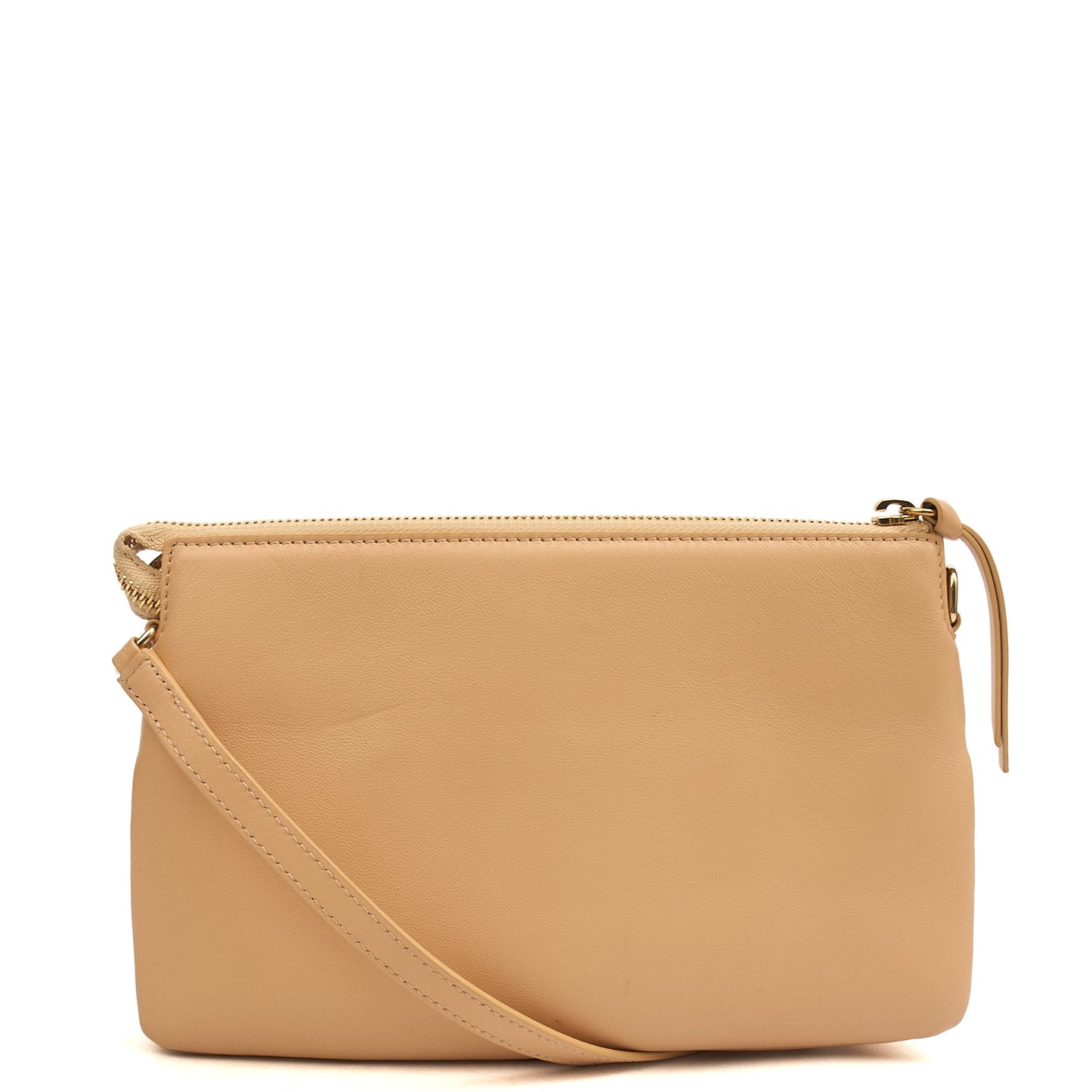 Chloe Cross Body Faye - Small in Neutral, Calfskin Leather — Back View